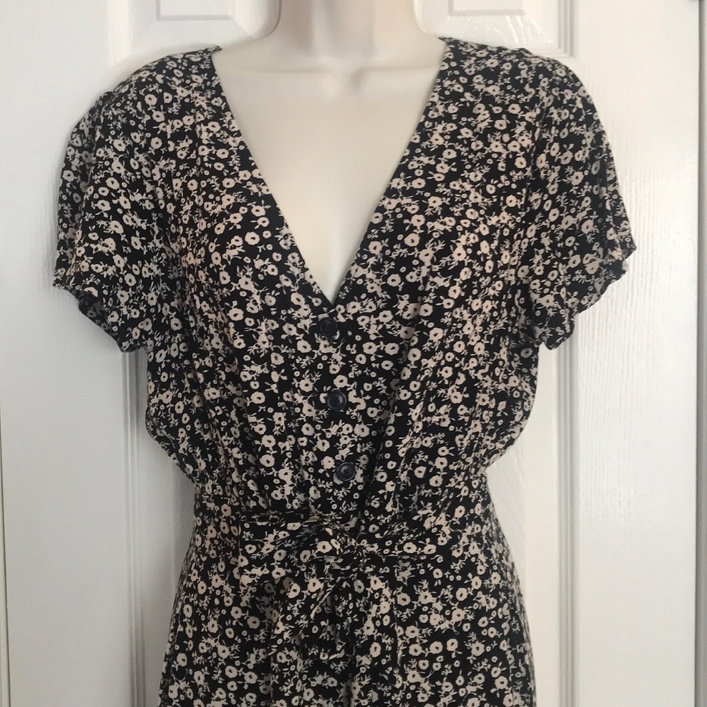 Free People ditsy floral jumpsuit